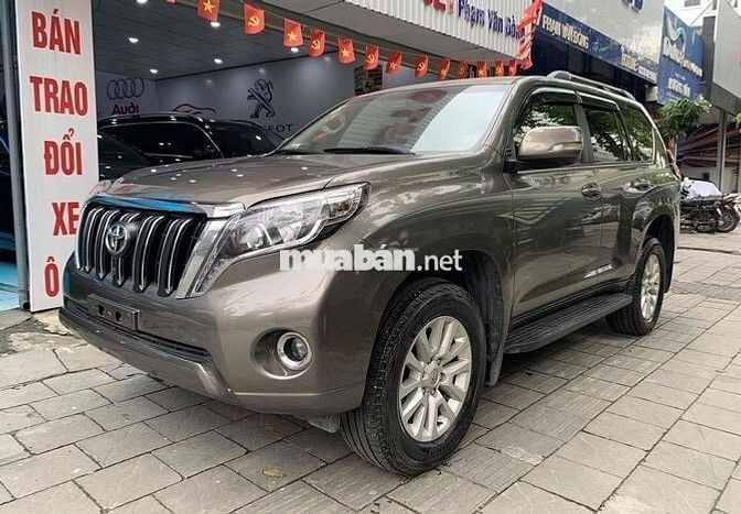 Toyota Prado sx 2015 - mẫu mới 2016 hộp số 6 cấp