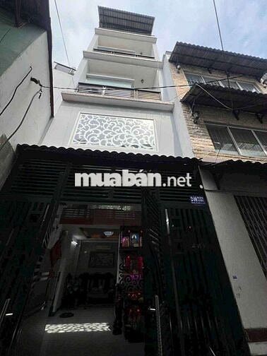 Nhà mới 1 trệt, 1 lửng, 2 lầu vào ở liền