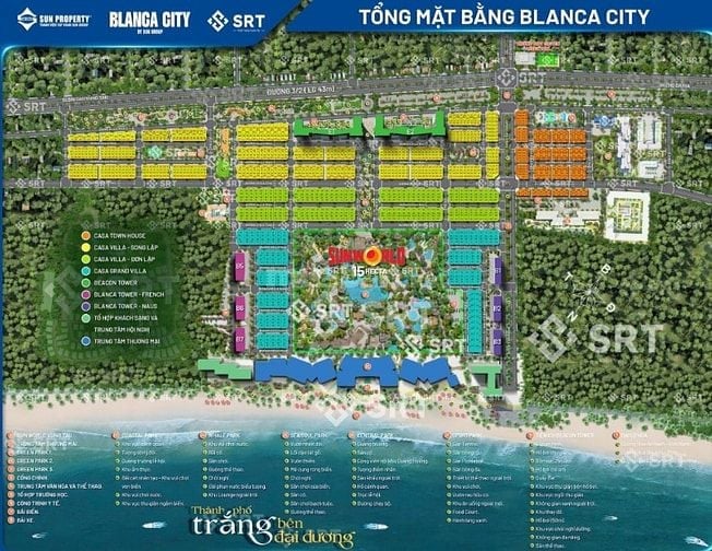 DỰ ÁN BLANCA CITY RA MẮT 3 TÒA CĂN HỘ CAO TẦNG VÀ BIỆT THỰ THẤP TẦNG