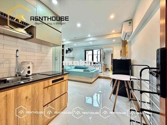 Cho thuê Căn Studio cửa sổ trời gần Đh IUH_Lotte Nguyễn Văn Lượng