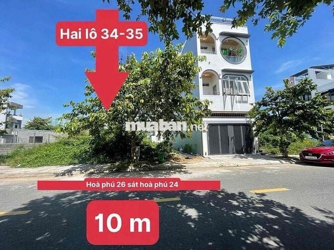 Bán cặp đất MT Hoà Phú 26, khu E Kim Long