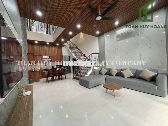 Nhà 4 tầng 4PN đẹp DT 100m2 khu Nam Việt Á yên tĩnh và an ninh tốt