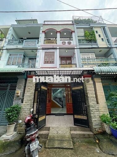 BÁN NHÀ ĐƯỜNG SỐ 6, BHHB– NHÀ MỚI 4.5 TẤM, 92M² ,TRƯỜNG HOÀNG VĂN THỤ