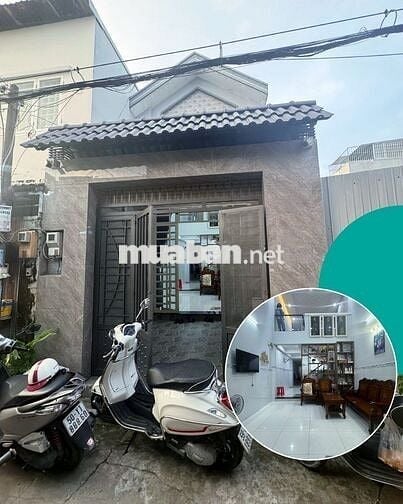 Nhà XD Đúc Kiên Cố Giá Rẻ Hẻm Đường Trần Thị Hè Phường Hiệp Thành Q12