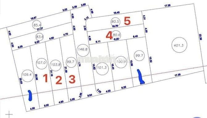 Chào Bán đất kiệt đường Lưu quang vũ. Gần Chợ Khái Tây-p Hoà Quý. Giá