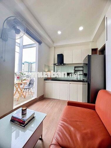 🏢 GIÁ THẬT ! CHDV STUDIO_BALCONY_25m2_FULL NT ( thang máy , hút mùi..)