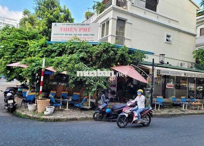CHO THUÊ BIỆT GÓC MỸ THÁI, PMH 9,25x18m TRỆT 2 Lầu 55 TRIỆU