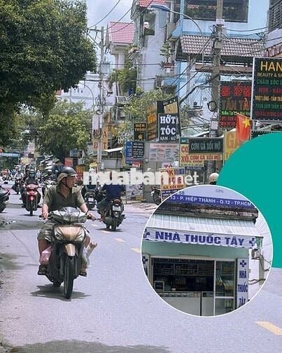 BÁN NHÀ MẶT ĐƯỜNG CHỢ HIỆP THÀNH 13 P. HIỆP THÀNH Q12