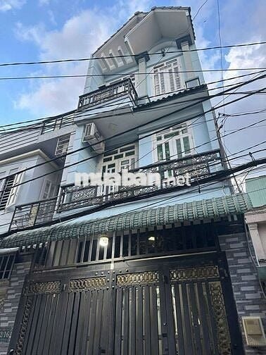 Nhà hẻm chợ Bình Thành.3 phòng ngủ.sân thượng trước sau