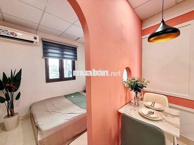 Penthouse 1PN Tách Bếp Máy Giặt Riêng Sân Thượng Rộng Gần Chợ Bà Chiểu
