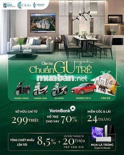 ✨ SỞ HỮU NGAY NGÔI NHÀ MƠ ƯỚC – CHỈ VỚI 20% THANH TOÁN BAN ĐẦU 299TR
