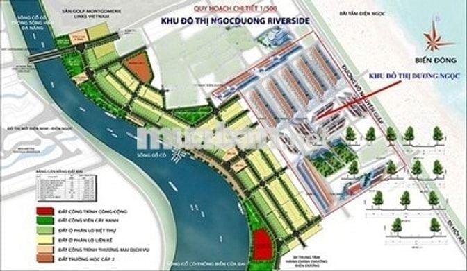 Bán đất liền kề 4-5 dự  án Ngọc Dương Riverside mở rộng