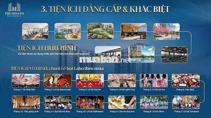 Chung cư Minato 70m2 2 phòng ngủ