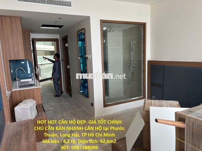 CHÍNH CHỦ CẦN BÁN NHANH CĂN HỘ tại Phước Thuận,Long Hải,TP Hồ Chí Minh