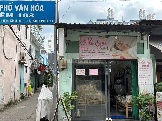 SANG NHƯỢNG Mặt Bằng Spa Nhỏ Xinh Bình Tân