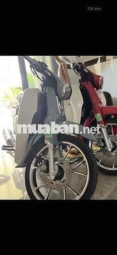 xe cud 125 xanh  xi mang