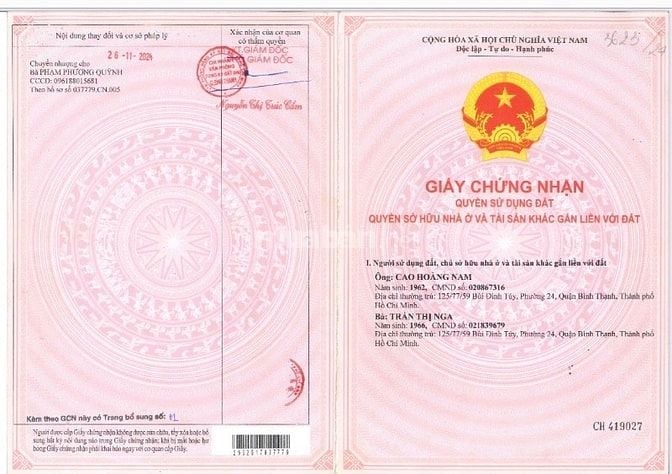 Chính chủ bán nhà phố, hẻm rộng khu dân cư đông đúc, gần chợ, trg học