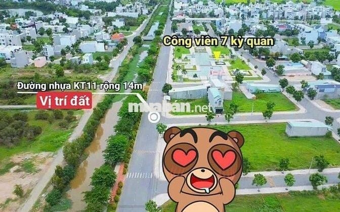 BÁN GẤP LÔ GÓC SÁT BÊN CÔNG VIÊN 7 KỲ QUAN