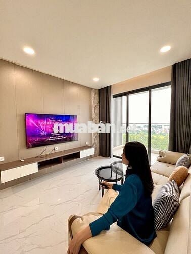 3PN mới 100% view đẹp nhất lầu cao full nội thất. Giá thuê 32tr/tháng