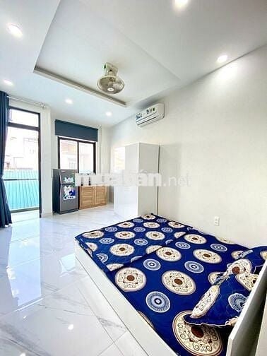 STUDIO BAN CÔNG VIEW THOÁNG THẤY TRỜI, FULL NỘI THẤT GẦN CẦU ĐB.PHỦ