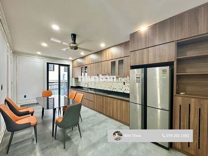 Căn hộ 2PN-3WC (90m2) Vạn Phúc full nội thất, có thang máy. Giá 16 tr