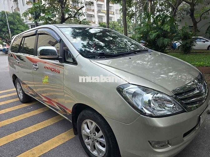 Toyota Innova 2007 G xịn, xe gia đình chạy