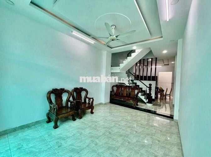 Nhà 1 trệt 2 lầu 1 tum 4pn 5wc vườn lài apg q12 củ