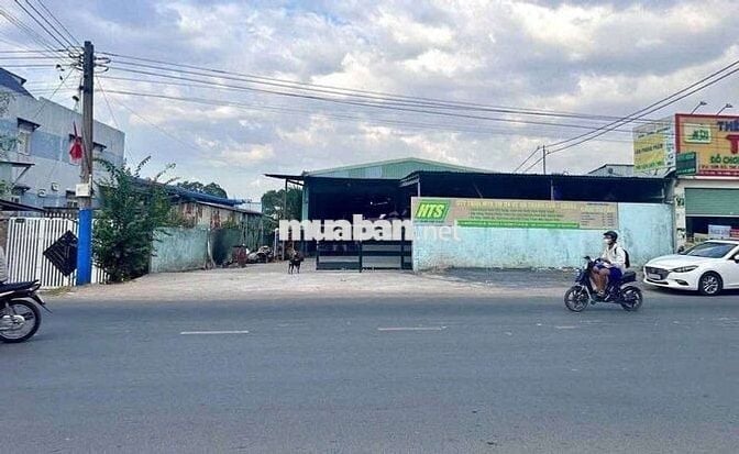 Cho thuê kho đường xe cont mặt tiền nguyễn thị tươi dĩ an Bình Dương