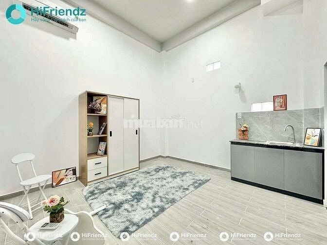 Studio full nt, ban công ngay làng đại học