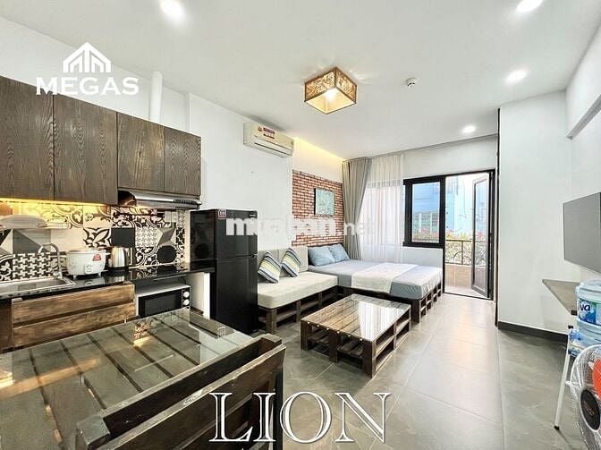 CĂN HỘ 1PN THIẾT KẾ TONE CỔ ĐIỂN SÁT TÔN THẤT TÙNG, BẾN THÀNH - QUẬN 1