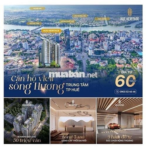 CƠ HỘI VÀNG CHO CÁC NHÀ ĐẦU TƯ GĐ 1 TẠI HUẾ HERITAGE
