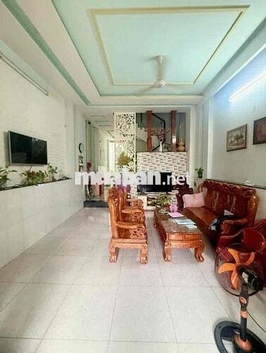 BÁN NHÀ 1/ HƯƠNG LỘ 2 BÌNH TÂN 4.6x16m HXH 8M THÔNG 4TẦNG 4PN SHR