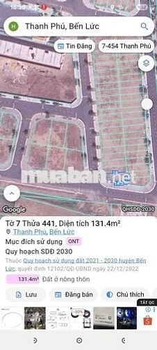 🏡 LÔ GÓC ĐẸP, SÁT ECO RETREAT BẾN LỨC– NỞ HẬU 10M, SỔ RIÊNG SẴN TAY