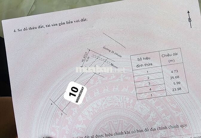 BÁN ĐẤT MẶT ĐƯỜNG PHỐ NỈ sổ đỏ chính chủ 130,5m2