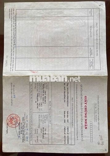 Nhà chính chủ 226 Mặt tiền Đường trần thị cờ, phường thới an, quận 12