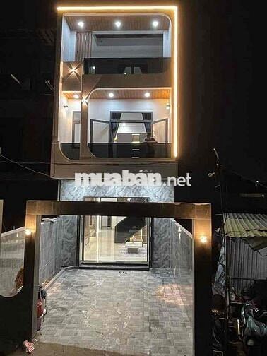 ❌Bán Nhà Hẻm Nhựa 1Trệt 2Lầu 3PN Lê Hồng Phong Phú Lợi  Mới 100%