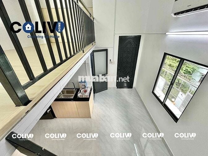 Phòng gác full nội thất máy giặt riêng P8, Gò Vấp