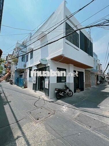 BÁN NHÀ CĂN GÓC 2 MẶT TIỀN ĐƯỜNG NGUYỄN KHOÁI Q4 - 87m2 - Ô TÔ ĐỖ CỬA