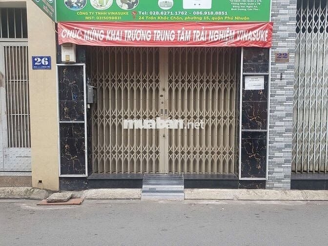Mặt bằng kinh doanh 70m2 trung tâm Phú Nhuận (P. Cầu Kiệu mới)