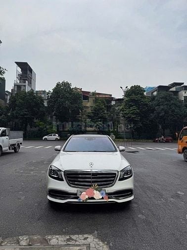 Bán xe Mercedes-Benz S450 Luxury đời 2017 màu trắng biển Hà Nội