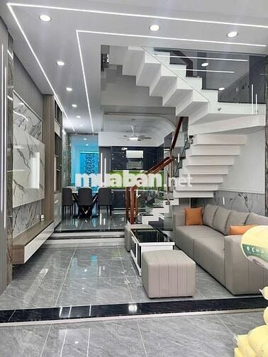 Bán gấp nhà phố 3 lầu hoàn công 4ty5 tp thuận an bình duong