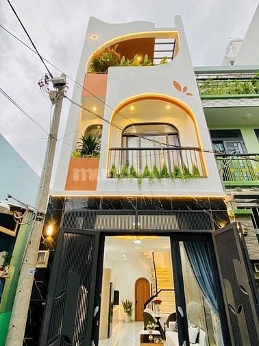 ⭐️Nhà 3 Lầu DT:4x13m tuyệt đẹp Cao cấp hẻm Đường Số 30, P6.