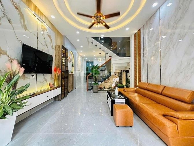 Bán gấp nhà HXH Nơ Trang Long, Bình Thạnh, 59m2 SHR, giá 3 tỷ 620 TL