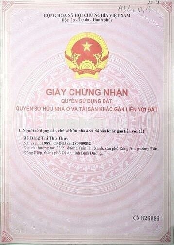 Chính chủ bán đất dự án Vsip2 mở rộng, 247m², giá ưu đãi