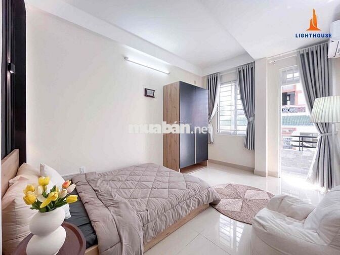 Studio Ban Công Full Nội Thất Siêu Thoáng Ngay Chợ Gò Vấp