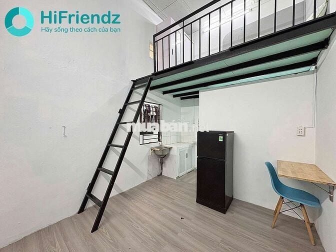 CHO THUÊ DẠNG DUPLEX FULL NỘI THẤT ĐƯỜNG NGUYỄN HỮU CẢNH GẦN QUẬN 1