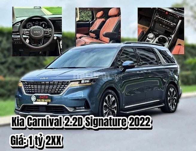 KIA CARNIVAL SIGNATURE 2022 CHỈ HƠN 1.2 TỶ