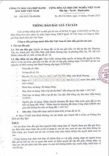 BĐS Phường Tân An, TP. Thủ Dầu Một, Bình Dương (phường Phú An, TP.HCM)
