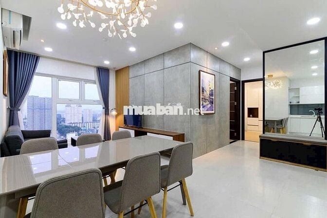 Cho thuê Xi Grand Court 90m2 - Full nội thất cao cấp - View thành phố