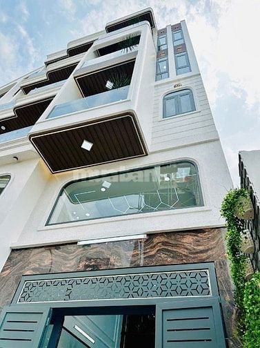 Nhà mới 100% dt66m2 đúc 5 tầng 5pn đẹp lung linh hxh Mã Lò,Q. Bình Tân